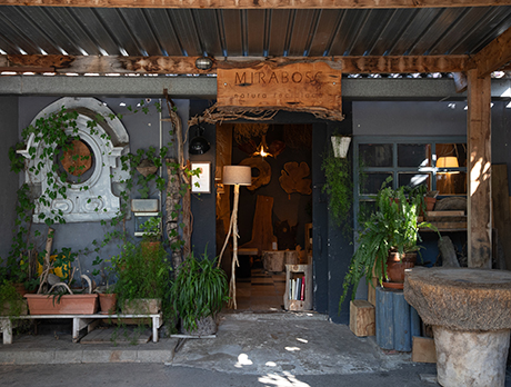 Deja que el bosque entre en tu casa con muebles de madera recuperada